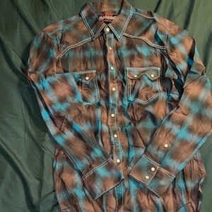 Men’s Rock and Roll Button Up